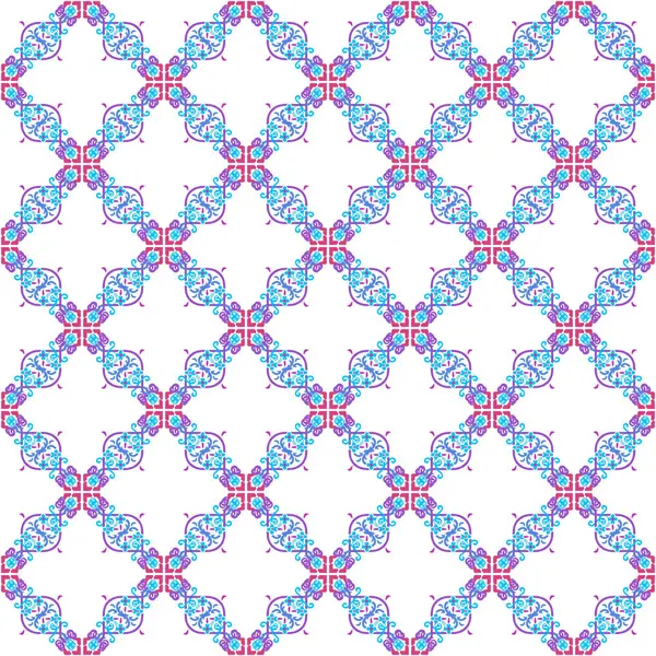 Soyut geometrik şekillerin kusursuz deseni.