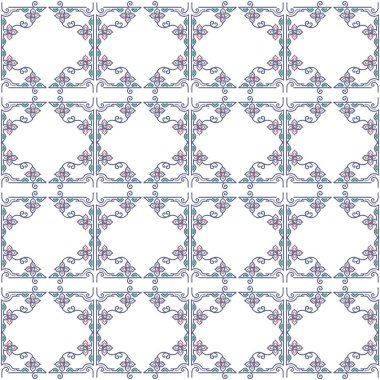 Klasik barok elementlerin kusursuz deseni