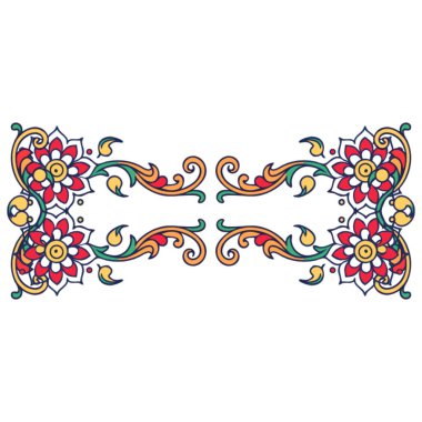 Halk sanatının geleneksel süsü.