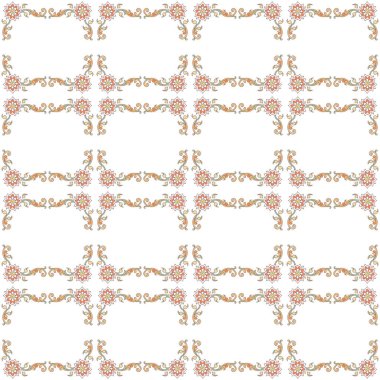 Bej ve kahverengi renklerde pürüzsüz desen.