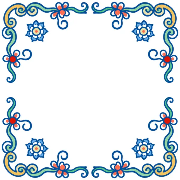 Yunan süslemesinden vektör çerçevesi