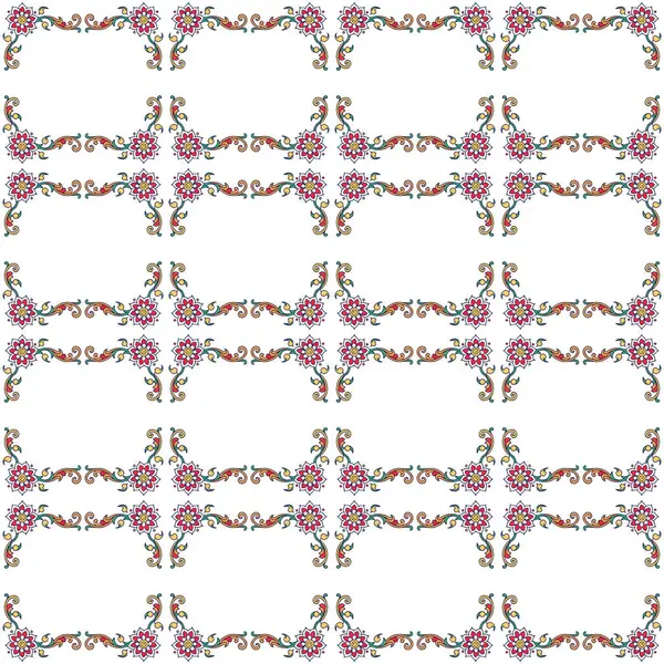 Çiçeklerle kusursuz desen