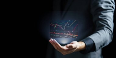 İş adamı el ele tutuşma şeması