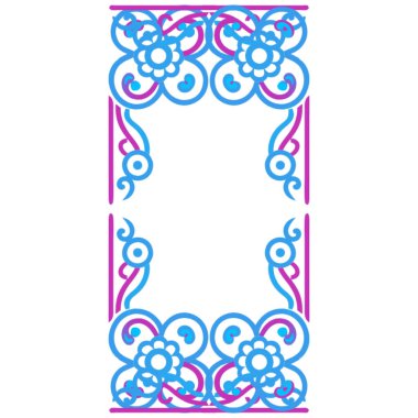 Çiçek deseninin arka planının vektör çizimi