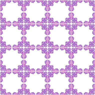 Soyut geometrik şekilli kusursuz desen