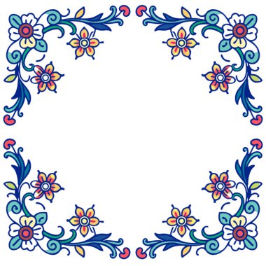 Ukrayna folklor süslemesinin vektör çizimi, Ukraynaca desen