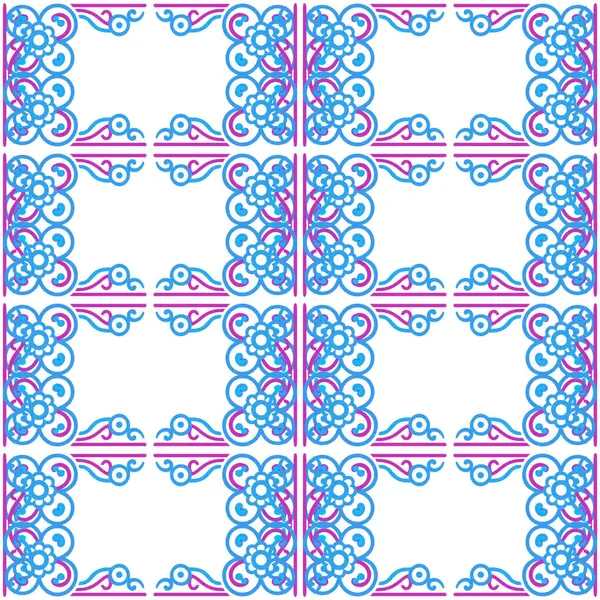 Etnik tarzda vektör soyut deseni