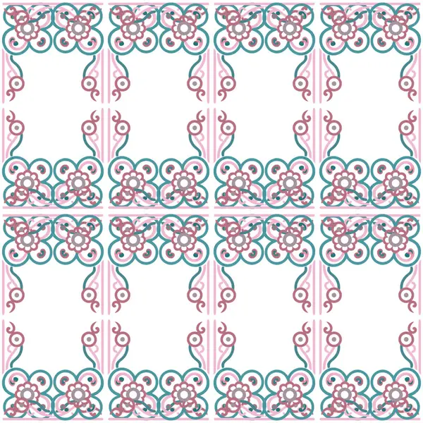 Soyut, pürüzsüz desenlerin vektör illüstrasyonu