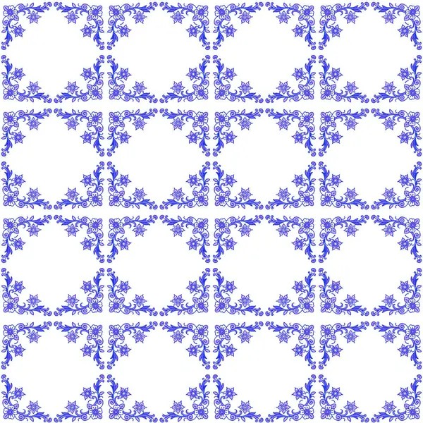 Beyaz çiçeklerle kusursuz desen