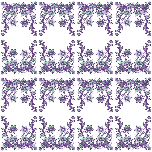 Damask elementlerinin vektörsüz deseni. Eski arkaplan.