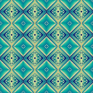 etnik seamless modeli. vektör çizim