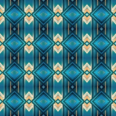 Soyut geometrik şekilli kusursuz desen