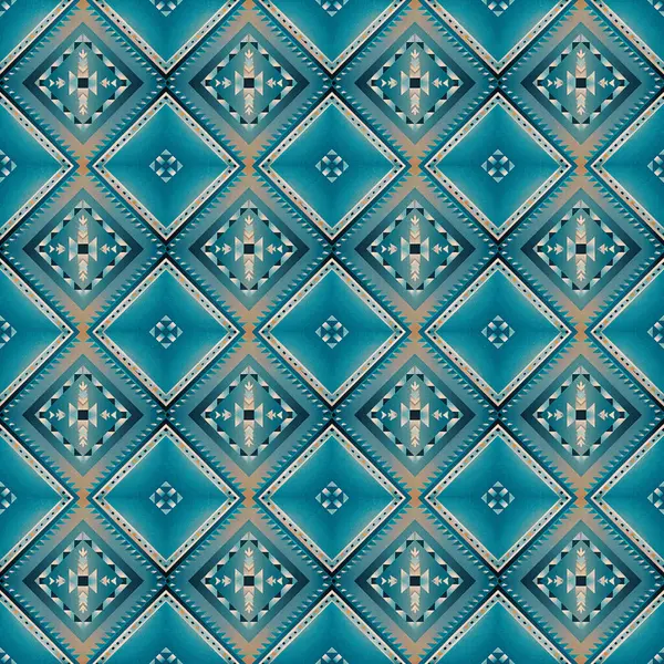 Soyut etnik otantik simetrik desen süs dekoratif Kaleidoscope hareketi geometrik daire ve yıldız şekli