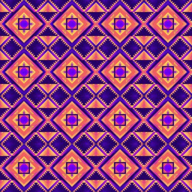 Etnik boho kusursuz desen. Yazdır. arka plan tekrarlanıyor. Kumaş tasarımı, duvar kağıdı.