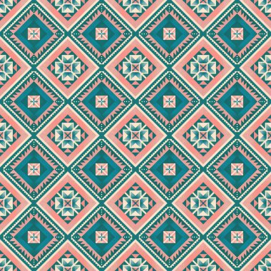 Etnik kabile geometrik deseninin kusursuz vektörleri