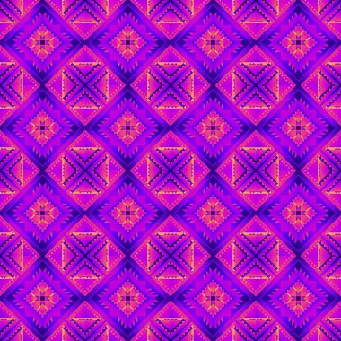 Tasarımlarınız için geometrik desenli kusursuz bir arkaplan. vektör illüstrasyonu.