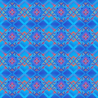 Kusursuz soyut vektör deseni. Eşkenar dörtgenli geometrik arkaplan.