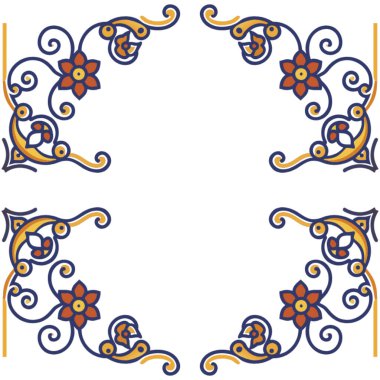 Art Deco çerçeve kenarlığı