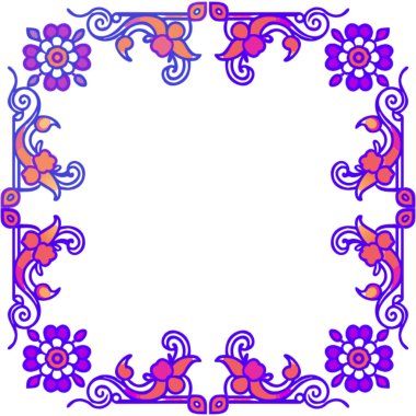 geometrik süsleme biçiminde kusursuz vektör deseni