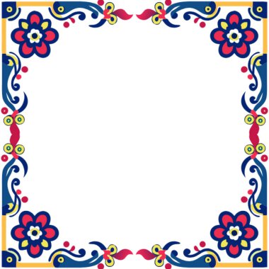 Ukrayna halk tarzında çerçeve