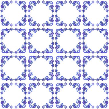 Soyut geometrik şekilli kusursuz desen