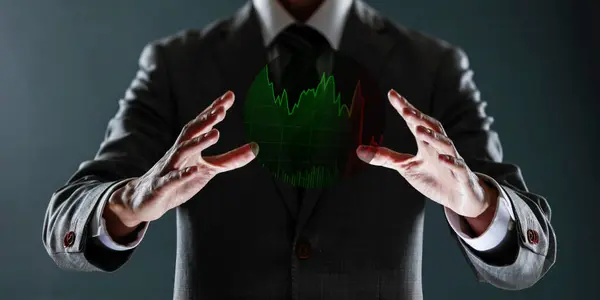 Piyasadaki iş adamı