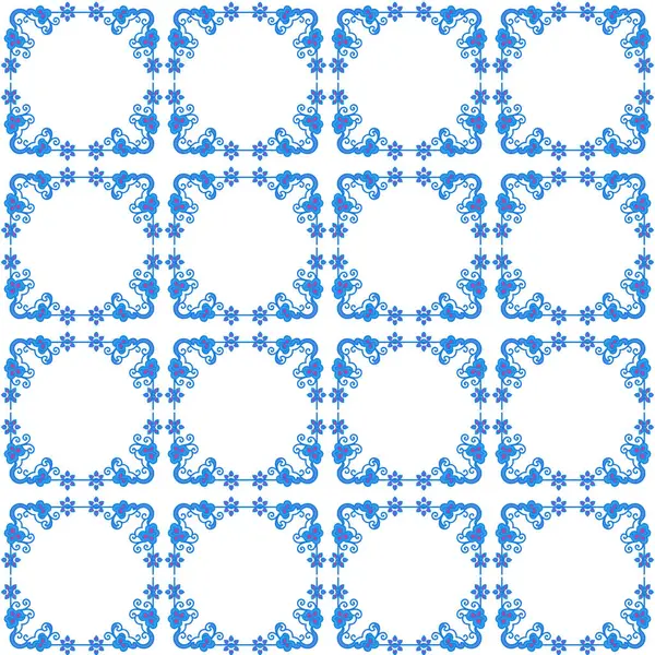 geometrik süsleme biçiminde kusursuz vektör deseni