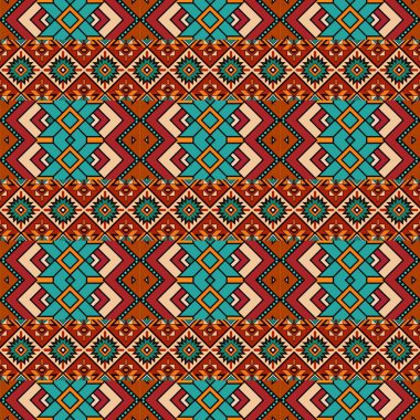 Kusursuz etnik düzen. vektör sanat tasarımı