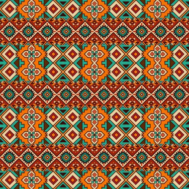 Kusursuz geometrik desen. Vektör illüstrasyonu