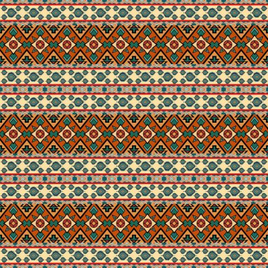 geometrik şekilli kusursuz desen