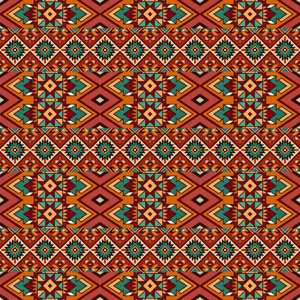 vektör etnik seamless modeli.