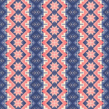 etnik seamless modeli. vektör çizim.