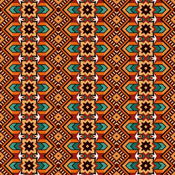 Soyut kaleydoskoplu etnik düzen