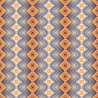 Etnik model. soyut kaleydoskop kumaş tasarımı dokusu