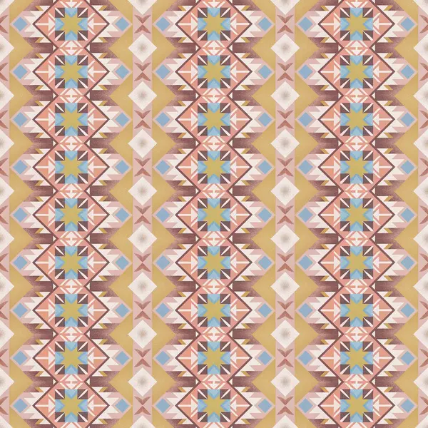 Soyut Dikişsiz renkli desen, vektör çizim