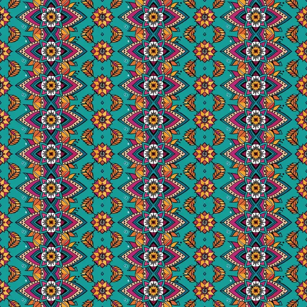 Kusursuz çiçek deseni, vektör illüstrasyonu