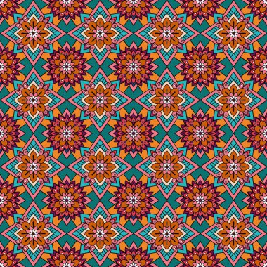 Sorunsuz mozaik sanat desen