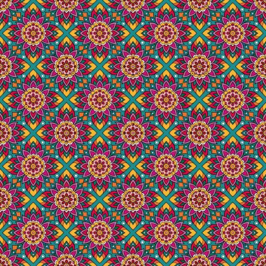 vektör etnik seamless modeli