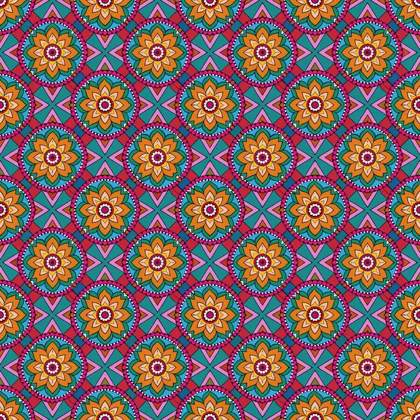 Etnik süs. Klasik dikişsiz desen. Tasarımınız için vektör çizimi. tekstil baskısı.