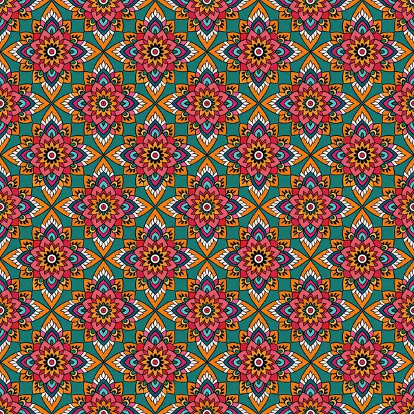 Vektör içindeki geometrik süslemeli kusursuz desen