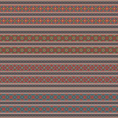 Soyut geometrik süslemeli kusursuz desen