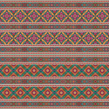 Geometrik süslemeli kusursuz desen