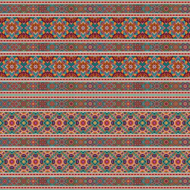 Kusursuz etnik kabile modeli. vektör sanat illüstrasyonu