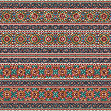 Kusursuz etnik düzen. kabile sanat tasarımı.