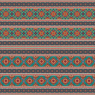 Kusursuz geometrik arka plan. Geleneksel düzen. vektör illüstrasyonu.