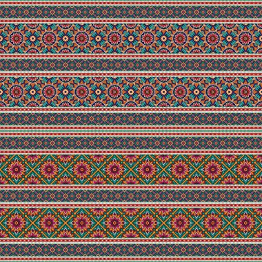 etnik seamless modeli. vektör çizim