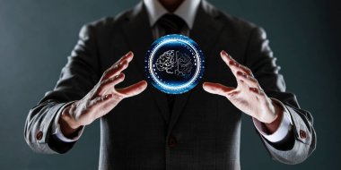 küresel ağ bağlantısı. karışık ortam