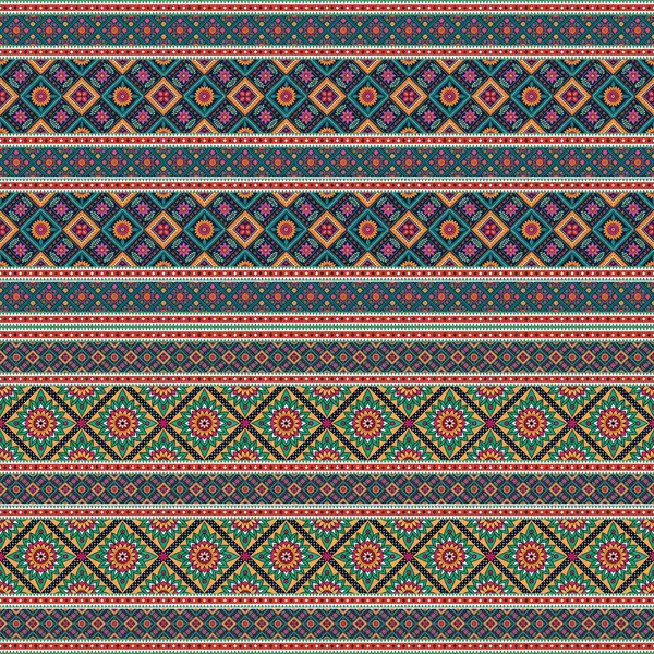 Etnik çiçek desenleri