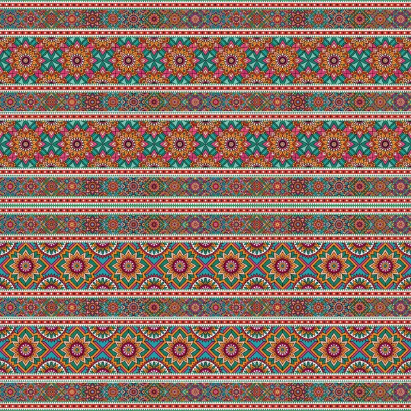 Etnik geometrik dokunun renksiz deseni