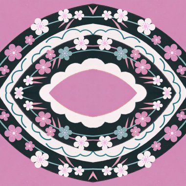 soyut etnik vektör pürüzsüz desen